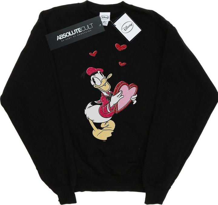 Produktbild Disney Donald Duck Love Heart Sweatshirt Mädchen (140, 146)