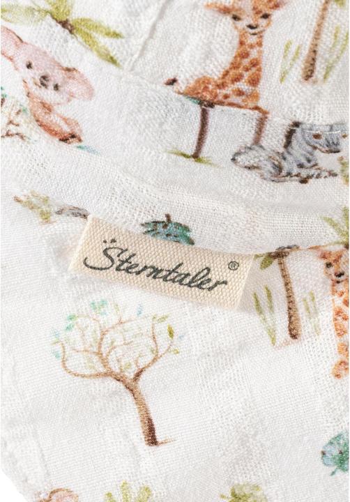 Actual product image Sterntaler Summer hat with neck protector Animal Babies Ecru size 49 (49)