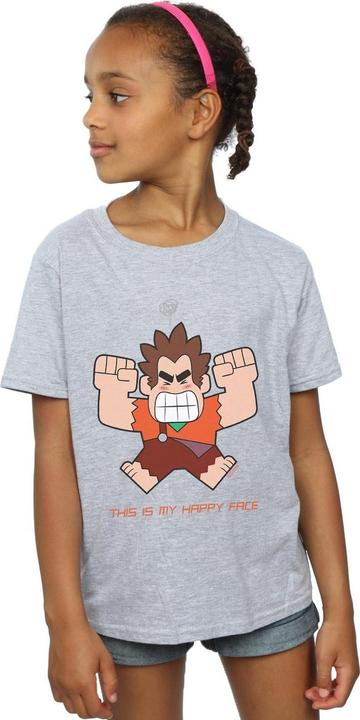 Produktbild Disney Wreck It Ralph Happy Face TShirt Mädchen (140, 146)