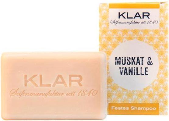 Produktbild Klar Festes Shampoo Muskat & Vanille (Festes Shampoo)