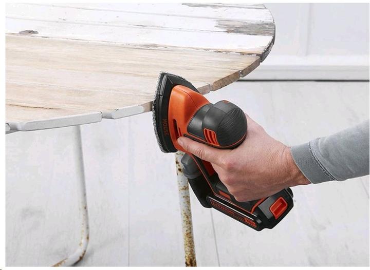 Actual product image Black & Decker Battery Mouse BDCDS18 (Multi sanders, 27 W)