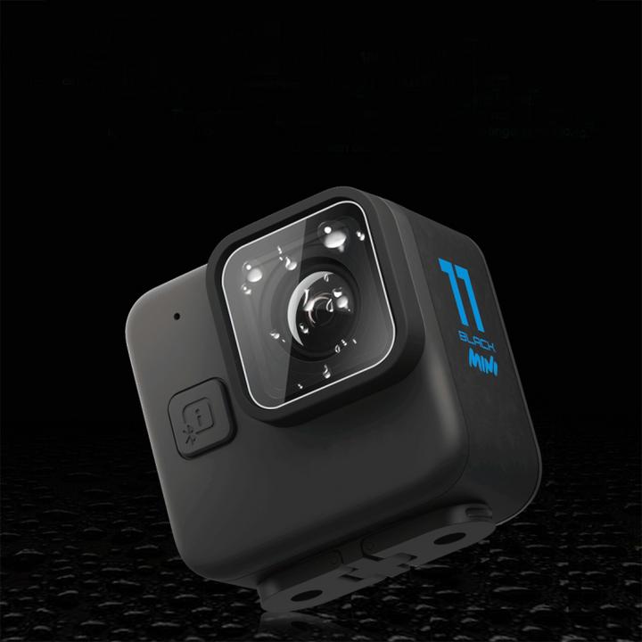 Actual product image Puluz 2 in 1 GoPro Hero 11 Black Mini Camera Lens Bulletproof Glass (Hero 11 Black Mini)