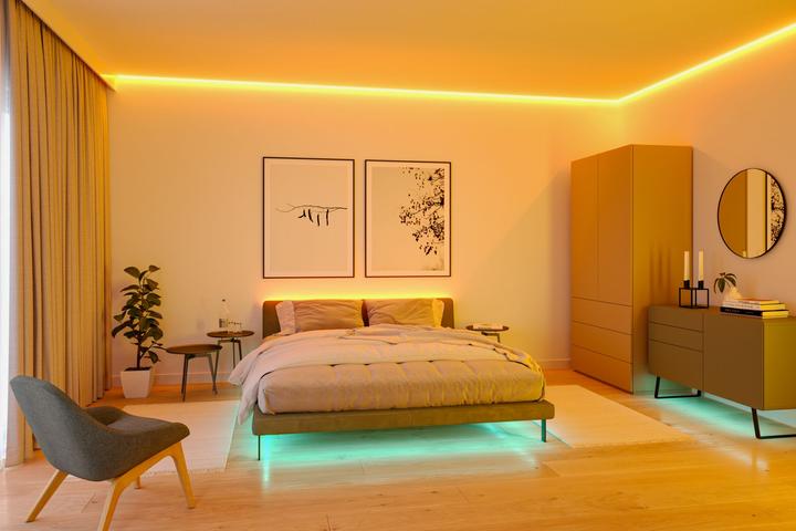 Actual product image Paulmann MaxLED 1000 Full-Line COB Stripe (RGBW, 250 cm, Indoor)