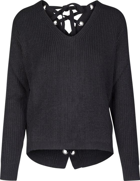 Urban Classics Ladies Back Lace Up Sweater