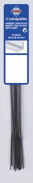 Immagine prodotto Bernardo Cantina Bernardo - Laubsägeblätter 130 mm für SS 460 Stärke 0 - fein für Metall (12 Stk.)