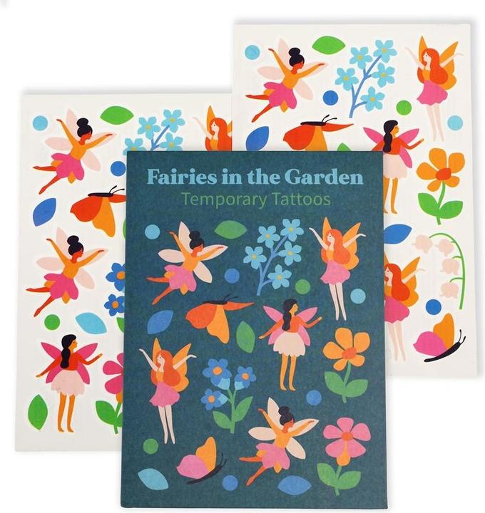 Actual product image Rex London Adhesive Tattoos "Fairies in the Garden