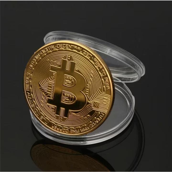 Produktbild Snuups Bitcoin Crypto Novelty Cryptocurrency Souvenir Novelty Item Coin