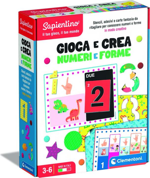 Produktbild Clementoni Sapientino - Play and Create: Numbers