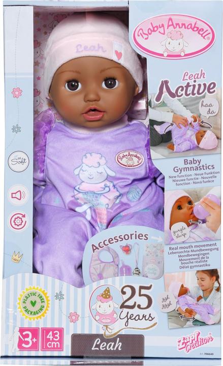 Actual product image Baby Born Baby Annabell Active Leah 43cm