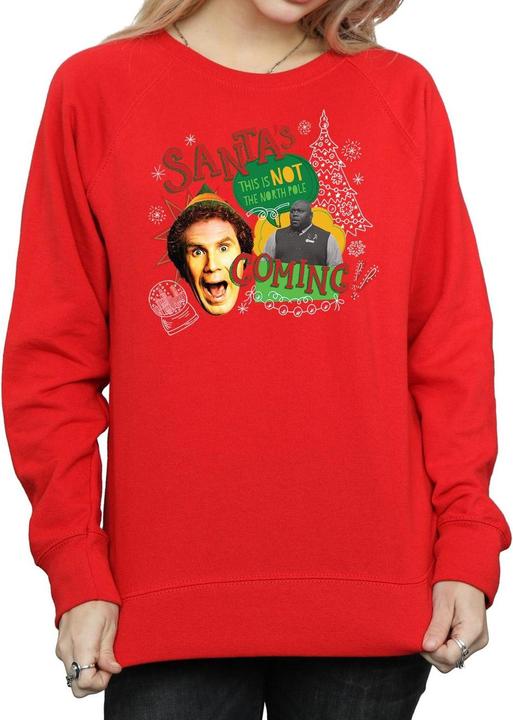 Actual product image Elf Womens/Ladies North Pole Sweatshirt (M)
