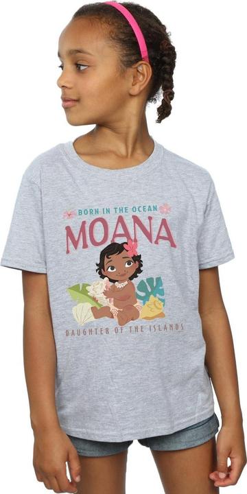 Immagine prodotto Disney Moana Born In The Ocean Maglietta Ragazze (128)