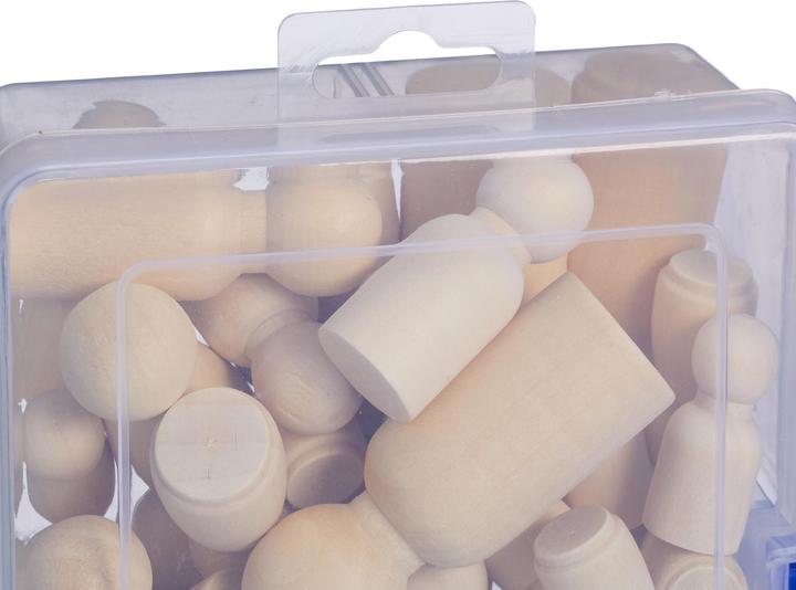 Image du produit Relaxdays 100x figurines en bois