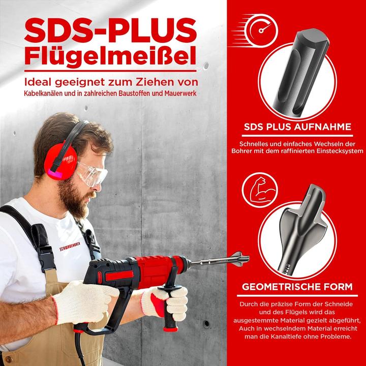 Immagine prodotto Schwabenbach Scalpello ad ala SDS Plus (250 mm)