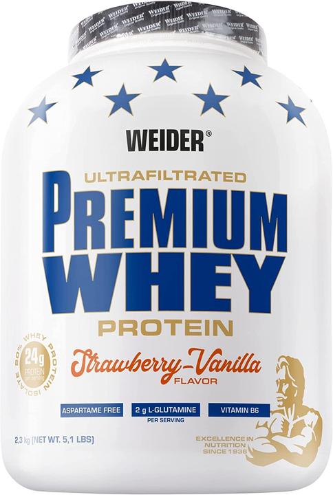 Produktbild Weider Premium Whey Protein (Erdbeer, Vanille, 1 Stk., 2300 g)