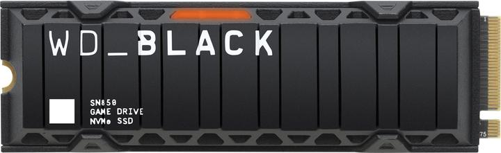 WD Black SN850 with Heatsink (Retail) (1000 Go, M.2 2280)