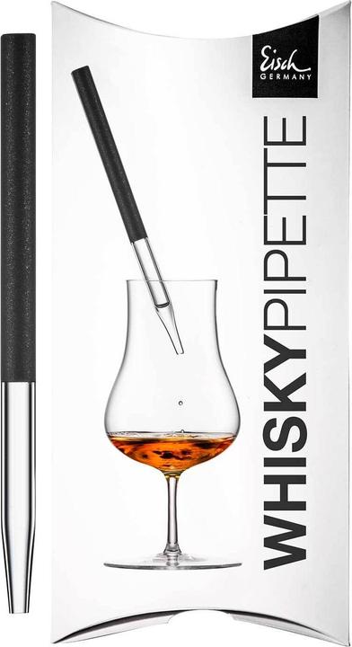 Eisch Whisky Pipette schwarz