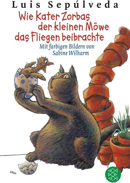 Immagine prodotto Wie Kater Zorbas der kleinen Möwe das Fliegen beibrachte (Tedesco, Willi Zurbrüggen, Sciabola Wilharm, Luis Sepúlveda, 2023)