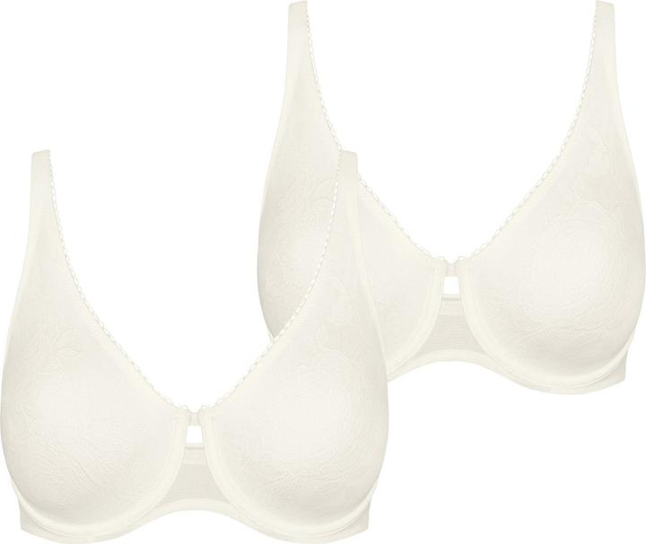 Actual product image Triumph Wild Rose Sensation underwired bra (90 E, pack of 2)