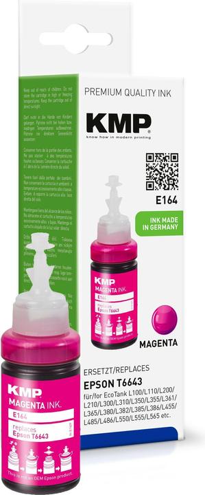 Produktbild KMP Tinte ersetzt T6643 (M)