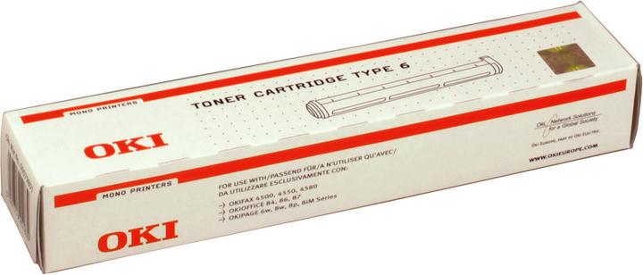 Produktbild OKI 00079801TYPE 6 Toner 2.000 Seiten Schwarz OkiPage 8 W (BK)