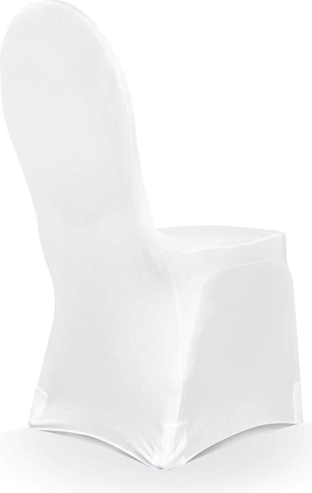 Immagine prodotto Partydeco Tessuto coprisedia elastico, su misura, 200g, 1 pezzo, Bianco