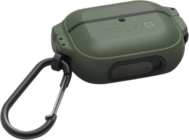 Image du produit Catalyst Total Protection Airpods Pro Étui étanche IP68 - Vert kaki (Manchon pour casque d'écoute)