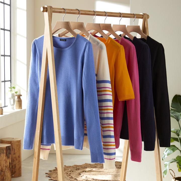 Immagine prodotto Anne Weyburn Maglia con scollo rotondo (W32/L34)