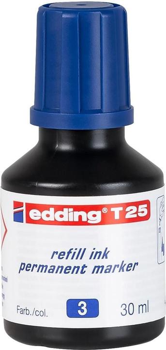 Edding Refill ink T25 (ink cartridges, Blue, 35 mm)