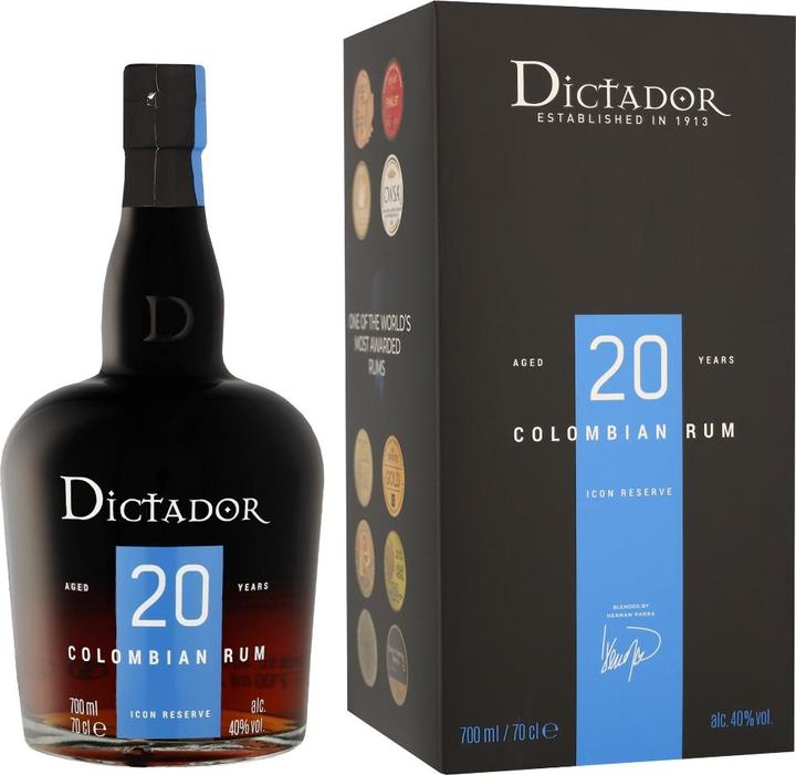 Image du produit Dictador 20 Ans (1 x 70 cl)