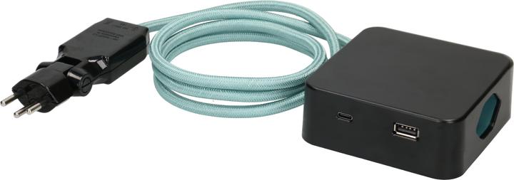 Image du produit Max Hauri maxTEX Cube (5 x, Type 13, USB-C, USB-A, 2 m)