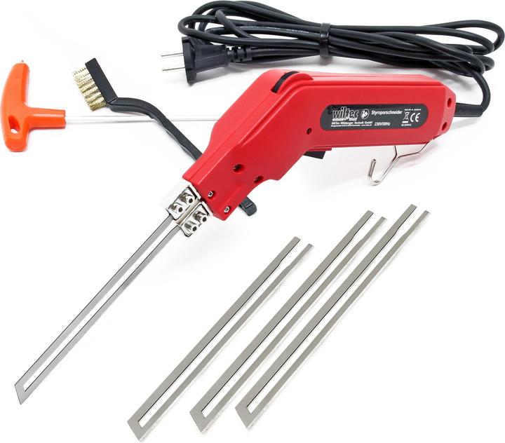 Actual product image Wiltec Polysterne Cutter 150W max. 600°C, Fast Heating, including 4 Blades
