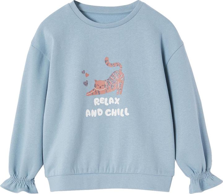 Produktbild Vertbaudet Mädchen Sweatshirt mit Tierprint (98)