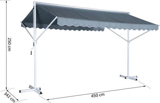 Image du produit Outsunny Store de jardin (3.42 m)