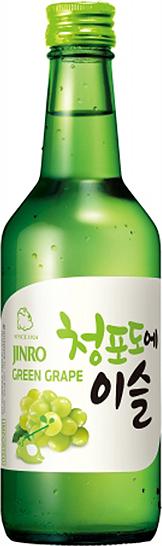 Actual product image Jinro Green Grape (1 x 35 cl)