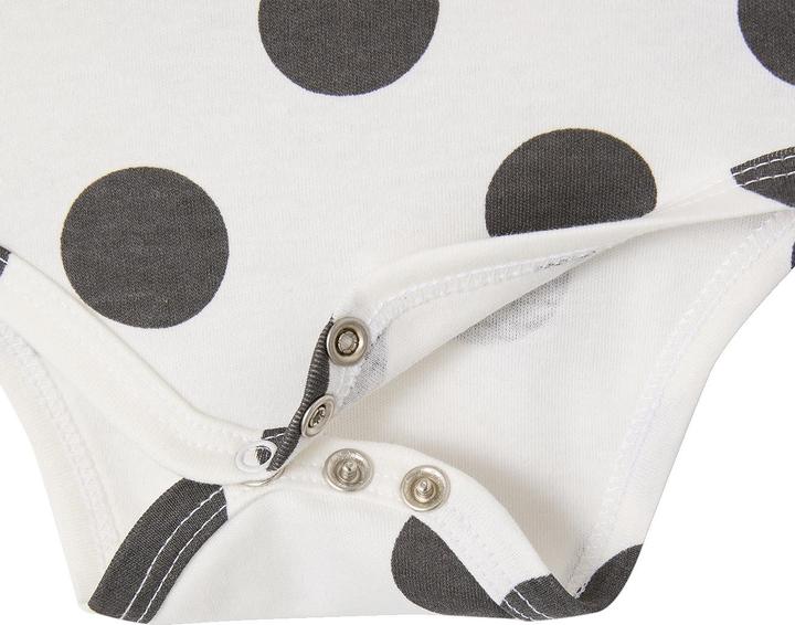 Produktbild Vertbaudet Bio-Kollektion: Baby Geschenk-Set: Body & Lätzchen mit Tupfen (80)
