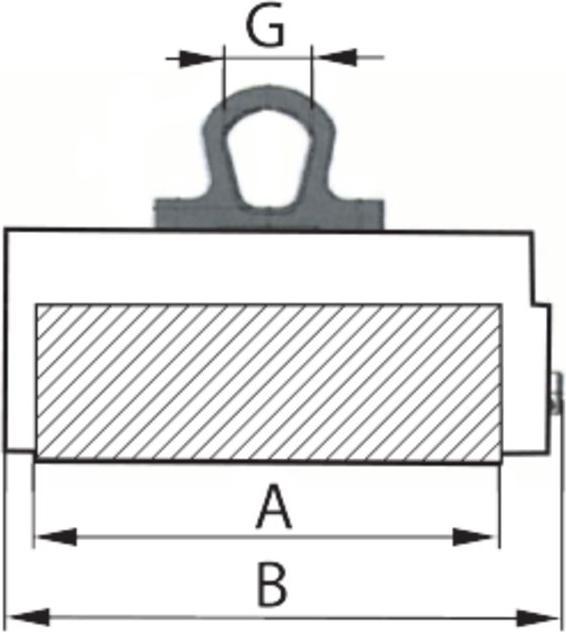Produktbild Eclipse magnetics Lasthebemagnet UL E (300 kg)