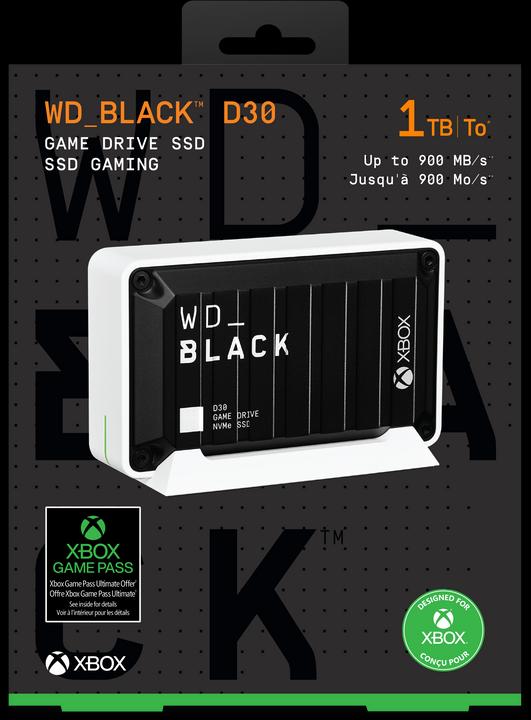 Produktbild WD Black D30 Game Drive SSD for Xbox (1000 GB)