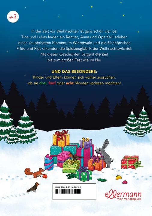 Produktbild 3-5-8 Minutengeschichten. Funkel, funkel, Weihnachtswald (Deutsch, Anne Ameling, Monika Parciak, 2021)