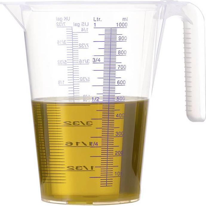 Actual product image Pressol Measuring jug 1 l, with graduation, PVC (1000 ml)