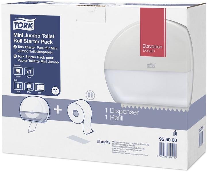 Actual product image Tork Starter Pack Mini Jumbo Toilet