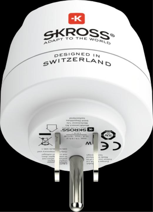Image du produit Skross Fiche de voyage Europe to USA (Bulk Ware) blanc