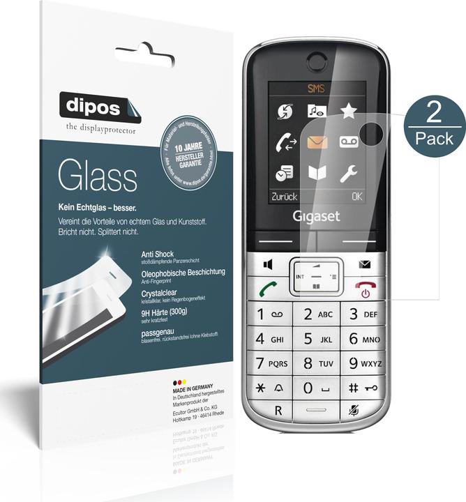 Image du produit Dipos Film de Protection d’écran Anti-Shock (1 pièce(s), Gigaset SL350A)