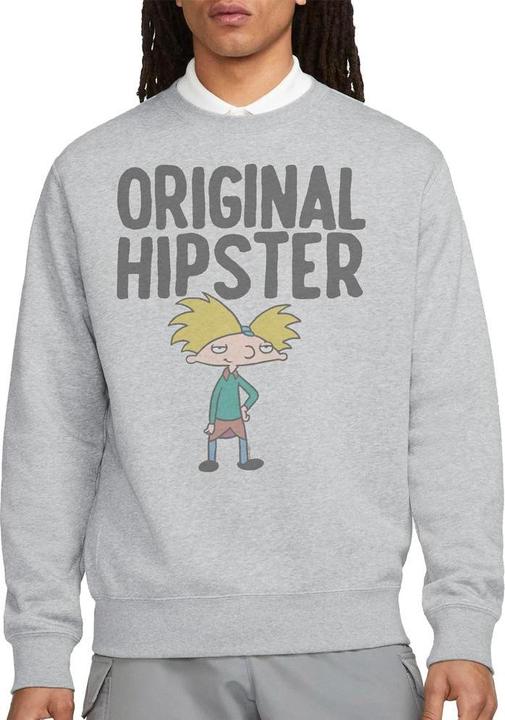 Immagine prodotto Hey Arnold! Original Hipster Felpa Adulto Unisex (XL)