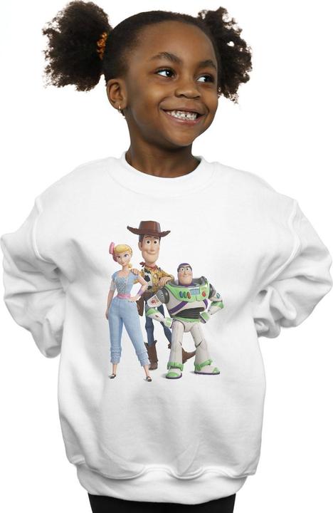 Immagine prodotto Disney Toy Story 4 Woody Buzz and Bo Peep Felpa Ragazze (140, 146)