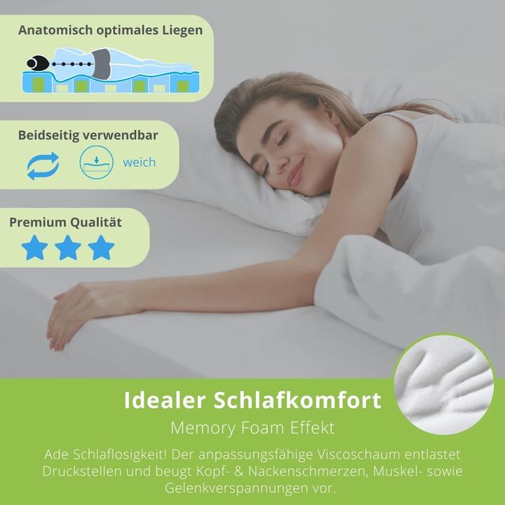 Produktbild Bodyprotect Viscoschaum Matratzentopper 90x200 cm (90 x 200 cm)
