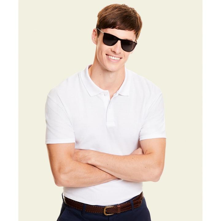 Actual product image Fruit of the Loom Original polo shirt (L)