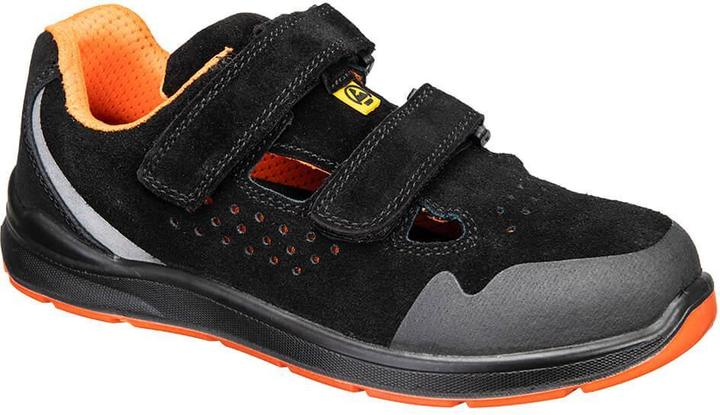 Produktbild Portwest SicherheitsSneakers S1P ESD SR FO Kuh Wildleder (S1P, 45.5)