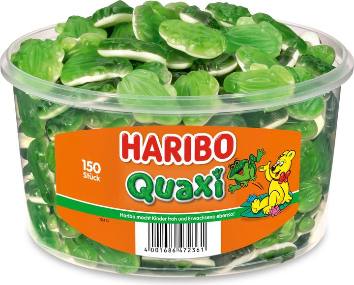 Haribo Frösche Quaxi (150 pcs, 1050 g)