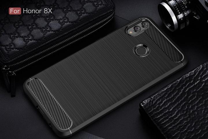 Immagine prodotto Screenguard Honor 8X Cover Carbon Brushed Soft TPU (Honor 8X)