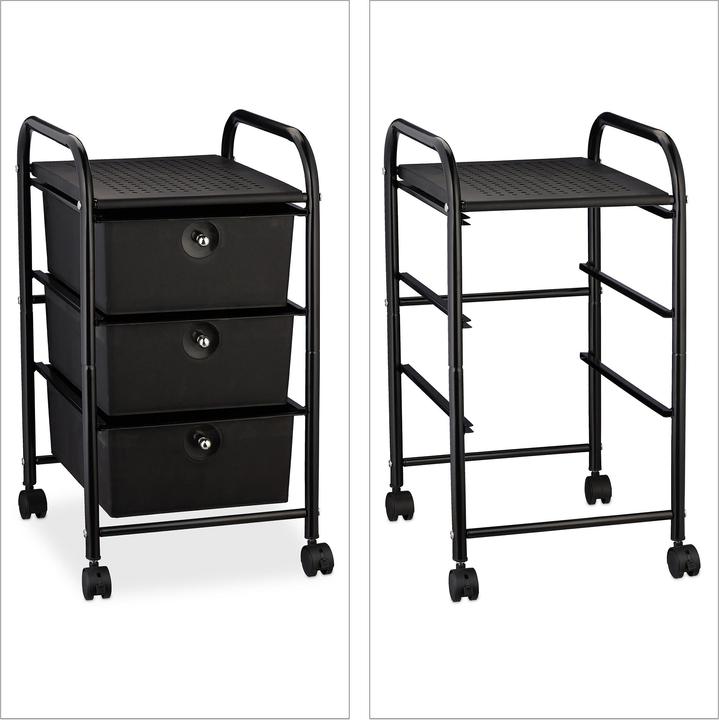Actual product image Relaxdays Trolley (33 x 39 x 60 cm)